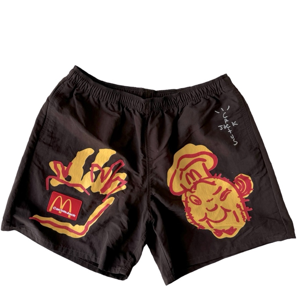 Cactus Jack by Travis Scott Illustrated shorts